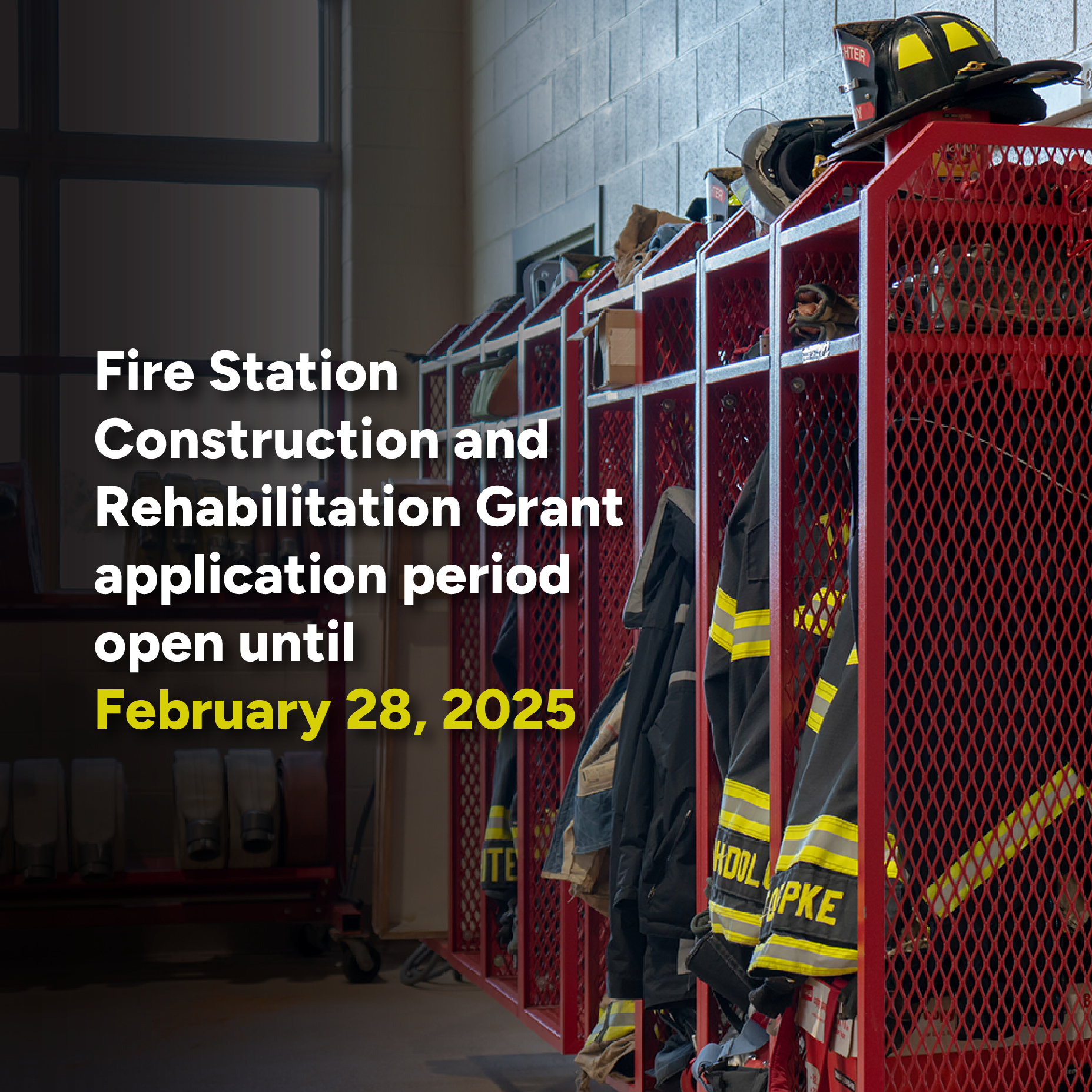 Fire Station Construction and Rehabilitation Grants Jennifer Sanalitro